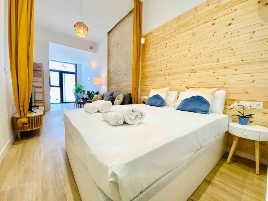 Beautiful Flat Next The Beach Valencia Exterior foto
